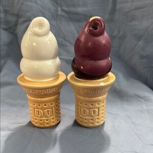 Dairy Queen Salt and Pepper Shakers